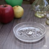 SOGA GLASS　ソガガラス　はにわ　小皿　ガラス深皿　未使用品　箱付き（ス5046）