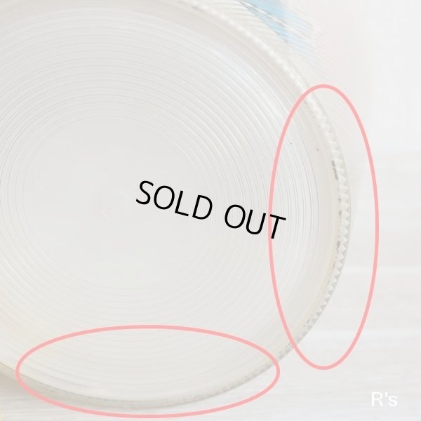 画像7: レトロ　キャニスター　調味料入れ　プラスチックケース　花柄　蓋イエロー　ユーズド品（し5041）