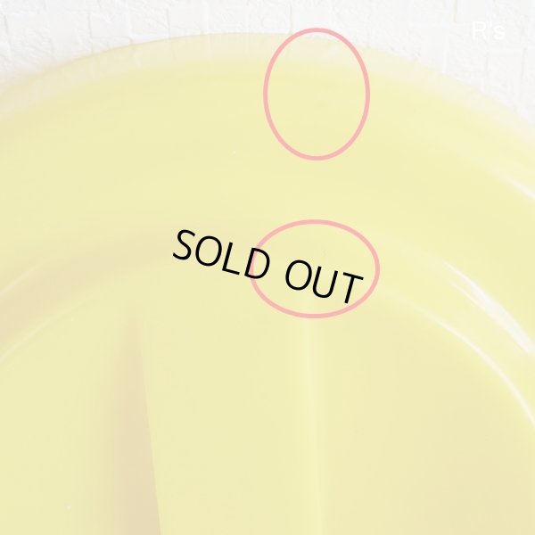 画像9: レトロ　キャニスター　調味料入れ　プラスチックケース　花柄　蓋イエロー　ユーズド品（し5041）