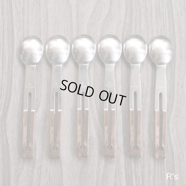 画像5: ピエールカルダン　18-8ステンレス　ティースプーン6本セット　未使用品　袋入り（ｊ5059）