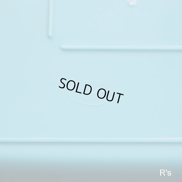 画像9: Ｙ・Ｋ印　ヨシカワ　レトロ　水切りカゴ　蓋付き　ブルー　ユーズド品（店5083）