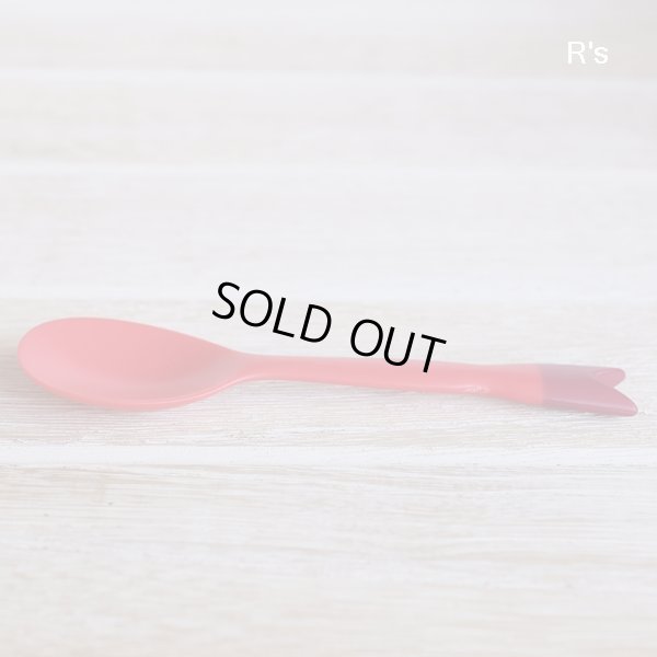 画像8: イタリア　ALESSI　アレッシィ　Mr.Chin　エッグカップ　赤　ソルトキャニスター＆スプーン付き　未使用品　説明書付き（シ5113）