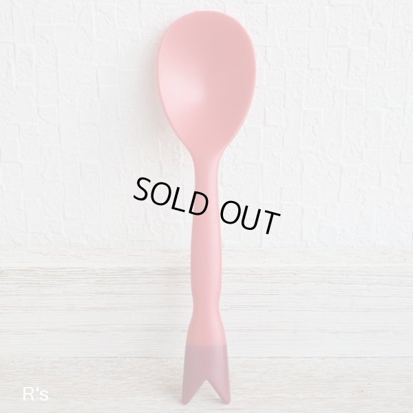 画像7: イタリア　ALESSI　アレッシィ　Mr.Chin　エッグカップ　赤　ソルトキャニスター＆スプーン付き　未使用品　説明書付き（シ5113）