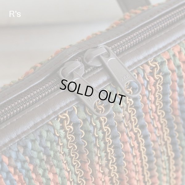 画像5: レトロ　編み込みバッグ　未使用品（店5139）