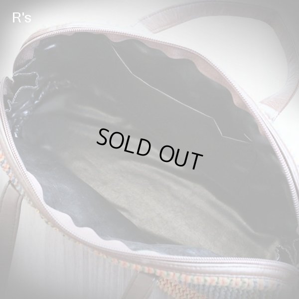 画像7: レトロ　編み込みバッグ　未使用品（店5139）