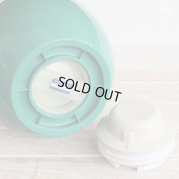 画像7: 象印マホービン　象印ポット　きゅうす　卓上魔法瓶　VJ-1000　グリーン　1.05L　未使用品（ヨ1107）