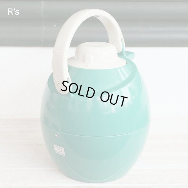 画像4: 象印マホービン　象印ポット　きゅうす　卓上魔法瓶　VJ-1000　グリーン　1.05L　未使用品（ヨ1107）