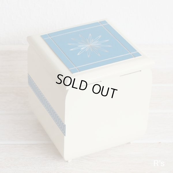 画像5: レトロ　オルゴール付きジュエリーボックス　幾何学模様　ダニューブ河の漣　ユーズド美品（ｎ5158）