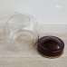 画像4: 石塚硝子　アデリアグラス　ガラスキャニスター　角型ブラウン　未使用品（B5180)