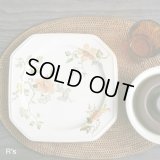 MIKASA　ミカサ　Royalcontinental　21ｃｍプレート　角皿　MK472　TAPESTRY　未使用品（G5184)