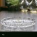 画像2: ノリタケクリスタル　16ｃｍ　ガラスプレート　ガラス平皿　未使用品（L5226) (2)