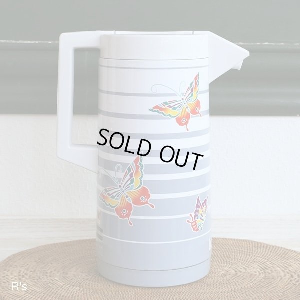 画像3: DIA　ダイヤ魔法瓶　山本寛斎デザイン　ハンドポット　ガラス魔法瓶　バタフライ　H-101KB　未使用品　箱付き（HH5230)