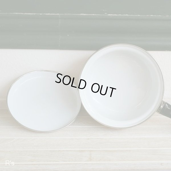 画像5: コトブキホーロー　NEO　CROWN　レトロ　ホーロー片手鍋　18ｃｍ　花柄　未使用品（HH5231)