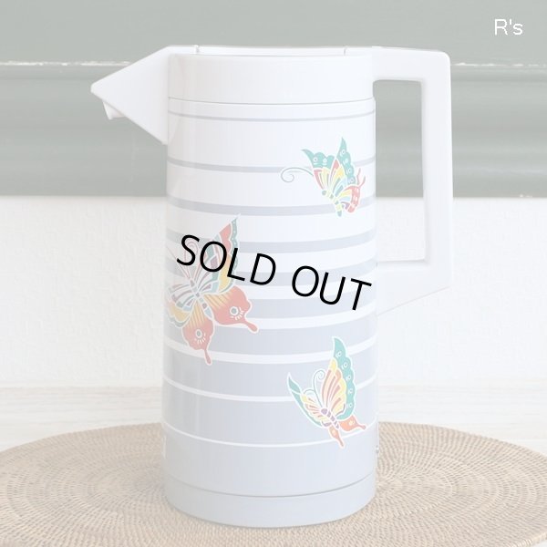 画像2: DIA　ダイヤ魔法瓶　山本寛斎デザイン　ハンドポット　ガラス魔法瓶　バタフライ　H-101KB　未使用品　箱付き（HH5230)