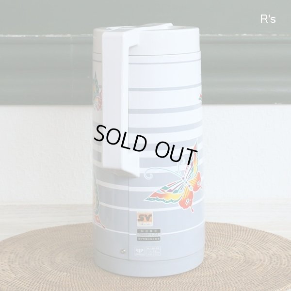 画像4: DIA　ダイヤ魔法瓶　山本寛斎デザイン　ハンドポット　ガラス魔法瓶　バタフライ　H-101KB　未使用品　箱付き（HH5230)