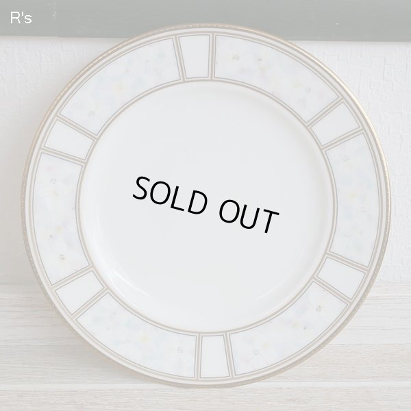 画像3: ノリタケ　BONE　CHINA　18ｃｍプレート　ケーキ皿　SOLEARES　9931　未使用品（カ5236）