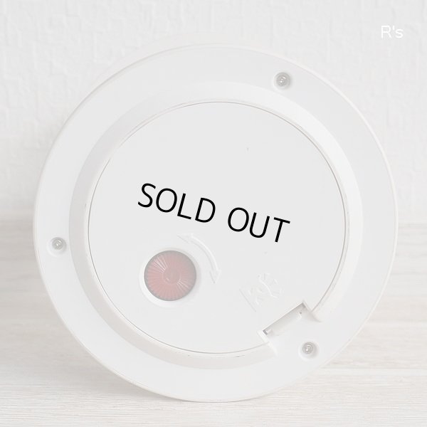 画像7: 回る地球儀時計　レトロ　置時計　白　ユーズド品（店5274）