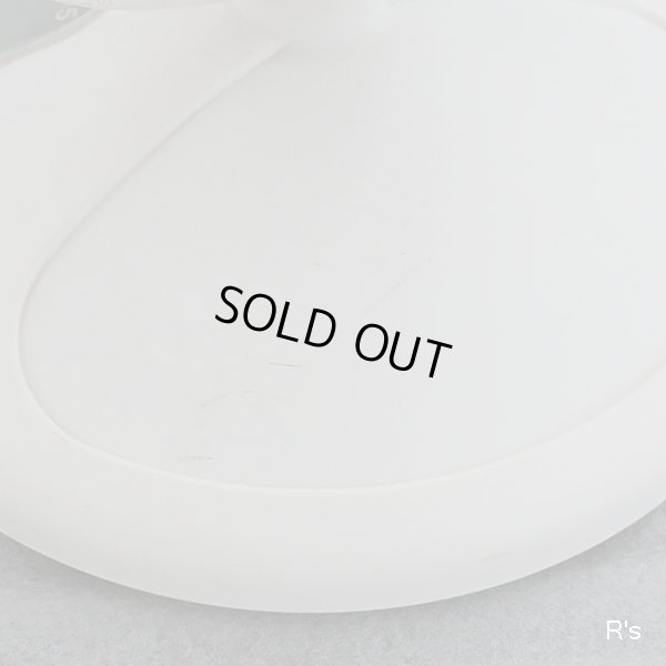 画像5: 回る地球儀時計　レトロ　置時計　白　ユーズド品（店5274）