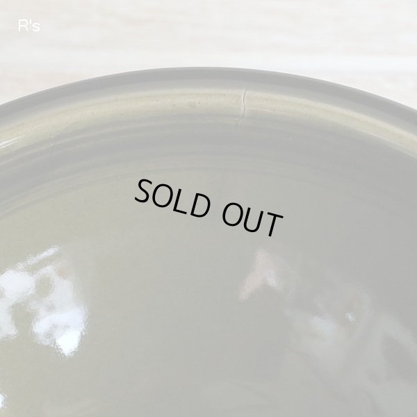 画像4: PREMIERE　ストーンウェア　サラダボウル　16ｃｍボウル　SAUTERNE　9385　オリーブグリーン　未使用品（HH5283)