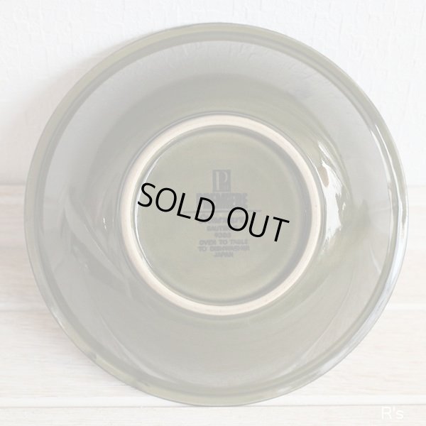 画像8: PREMIERE　ストーンウェア　サラダボウル　16ｃｍボウル　SAUTERNE　9385　オリーブグリーン　未使用品（HH5283)