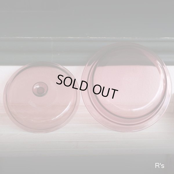 画像5: U.S.A.　VISION　パイレックス　キャセロール　鍋　クランベリー　2.4L　未使用品　箱付き（MM5299）