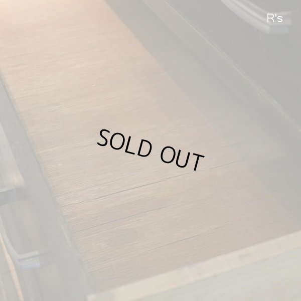 画像9: 木製　レトロ　6段タンス　飾り棚付き　ユーズド品（店4181）