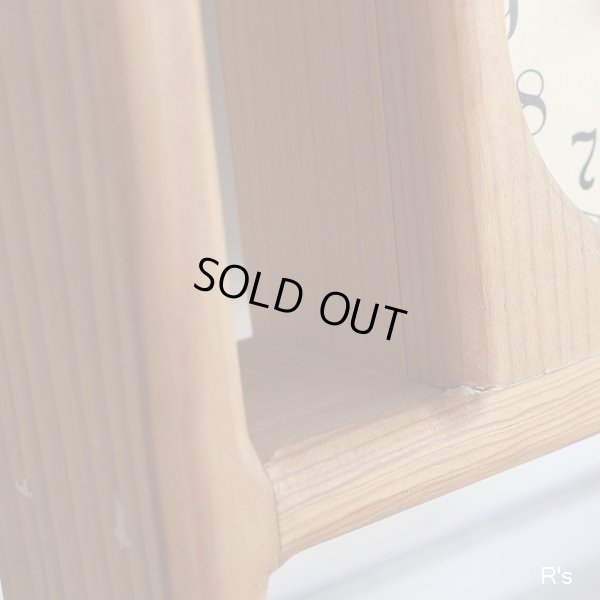 画像3: U.S.A.　WINCHUCK　WOODBOX　木製ウォールクロック　壁掛け時計　ユーズド品（店5343）