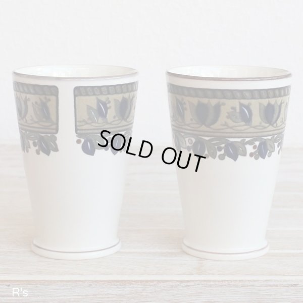 画像7: MIKASA　ミカサ　Potter's Gallery　ペア　カレーセット　MK222　葉柄　未使用品　箱付き（MM5348）