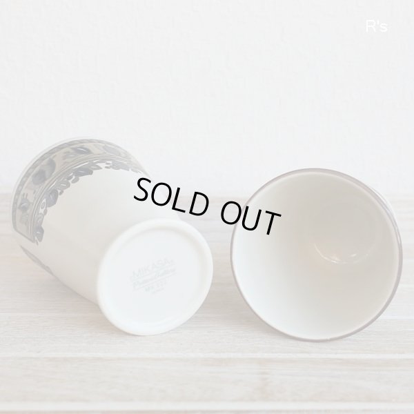 画像8: MIKASA　ミカサ　Potter's Gallery　ペア　カレーセット　MK222　葉柄　未使用品　箱付き（MM5348）