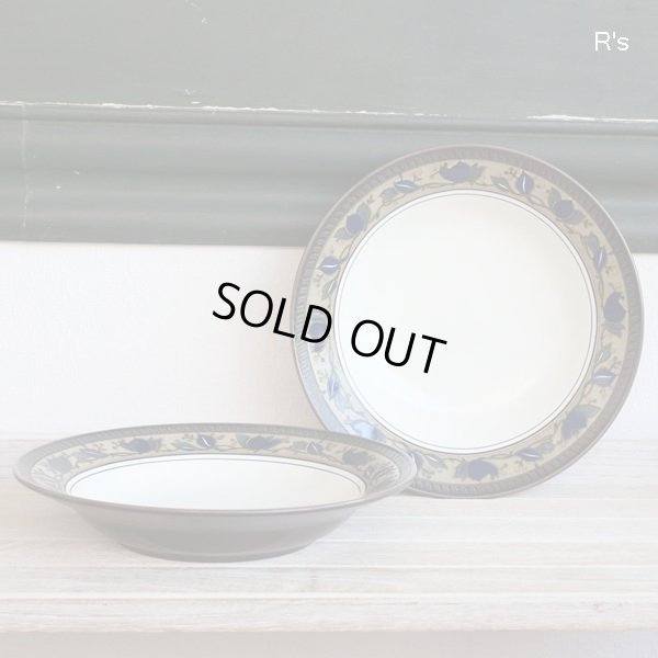 画像3: MIKASA　ミカサ　Potter's Gallery　ペア　カレーセット　MK222　葉柄　未使用品　箱付き（MM5348）