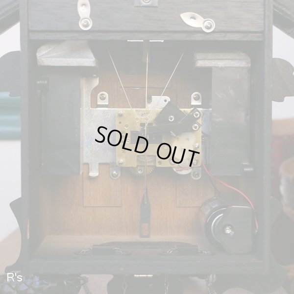 画像9: シチズン　木製　鳩時計　電池式振り子時計　レトロ掛け時計　ユーズド美品（店5363）