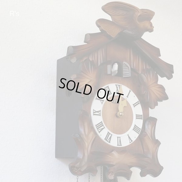 画像5: シチズン　木製　鳩時計　電池式振り子時計　レトロ掛け時計　ユーズド美品（店5363）