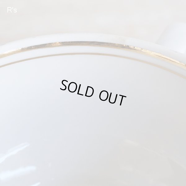 画像4: cccp RPR　ソビエト連邦　リガ陶器工場製　アンティークカップ＆プライウッドソーサー　黄色の柄　カスタム品（ｑ5401）