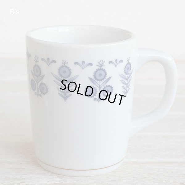 画像2: 日成陶器　趣味の百撰会　マグカップ　EDEN　花柄　未使用品（ヤ5410）