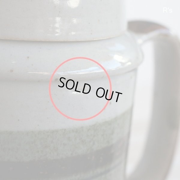 画像3: 陶器製　コーヒーポット　瀬戸物　グリーン　未使用品（ヤ5408）