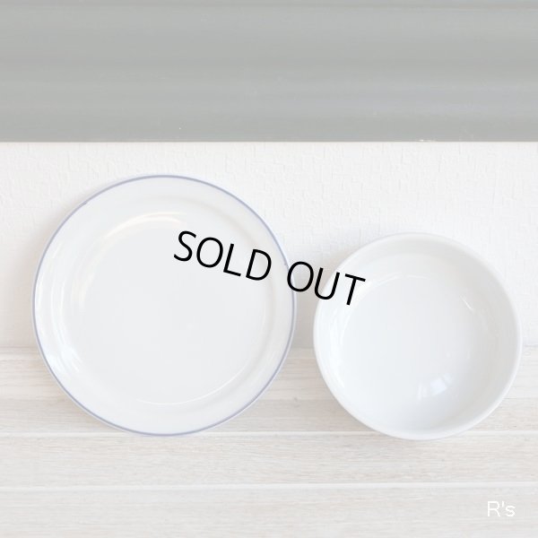 画像3: American Airlines　アメリカンエアライン　ABCOーJAPAN　サラダボウル＆プレートセット　未使用品（ヤ5411）