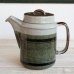 画像2: 陶器製　コーヒーポット　瀬戸物　グリーン　未使用品（ヤ5408）