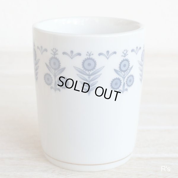 画像3: 日成陶器　趣味の百撰会　マグカップ　EDEN　花柄　未使用品（ヤ5410）