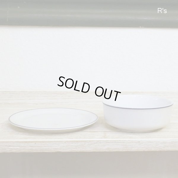 画像2: American Airlines　アメリカンエアライン　ABCOーJAPAN　サラダボウル＆プレートセット　未使用品（ヤ5411）