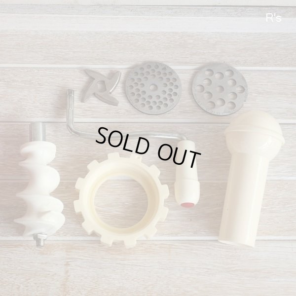 画像4: イタリア　Montedison　MOPLEN 貝印刃物　ミンサー　DK-505　赤　未使用品　箱付き　レシピ付き（店5422）