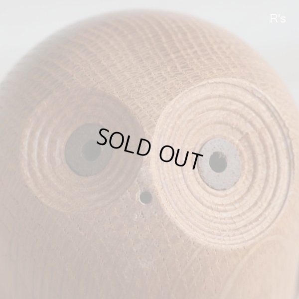 画像3: 木製　ふくろう型　卓上印鑑ケース　ユーズド美品（メ5452）