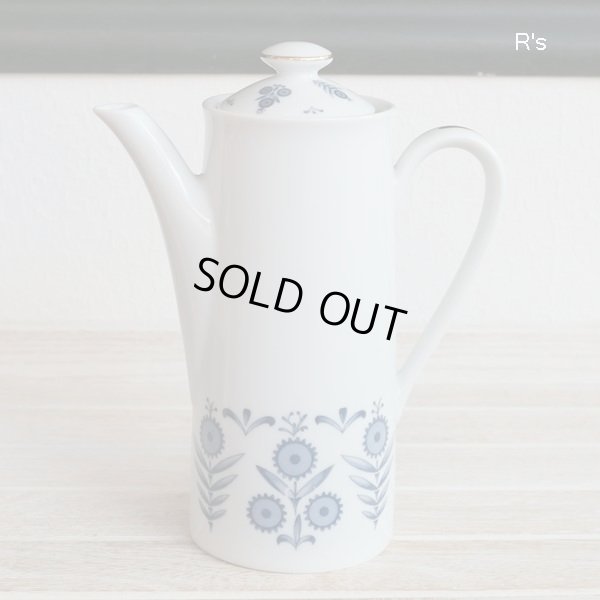 画像2: 日成陶器　趣味の百撰会　ティー・コーヒーポット　EDEN　花柄　未使用品（ほ5469）