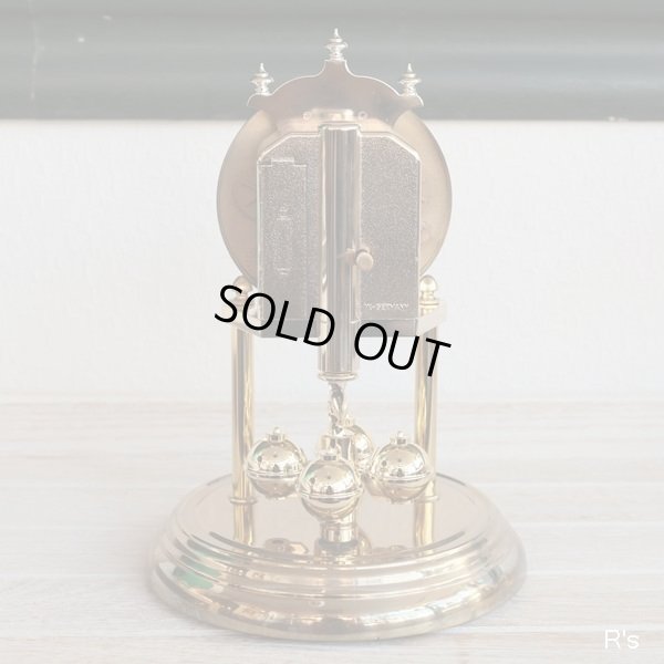 画像6: ドイツ　HERMLE　ヘルムレ　ドーム型置き時計　アートクロック　クォーツ式 ユーズド美品（店5464）