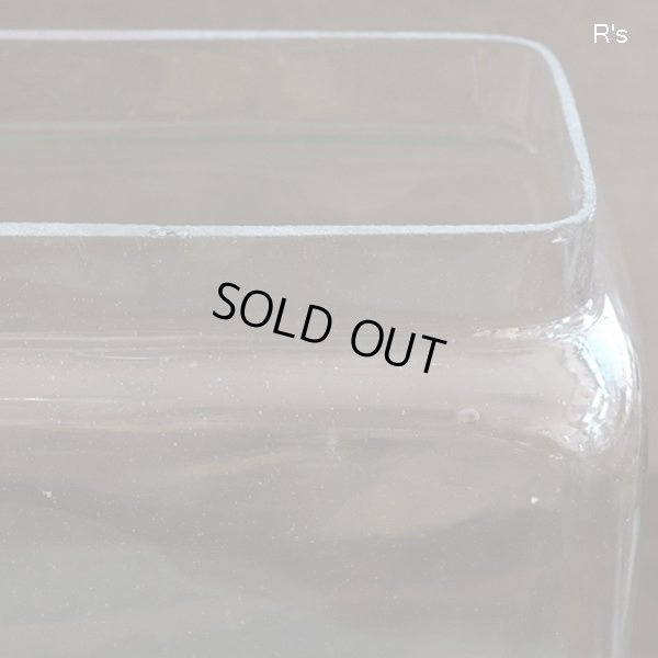 画像8: 長方形　角型ガラス瓶　アンティーク品（店5460）