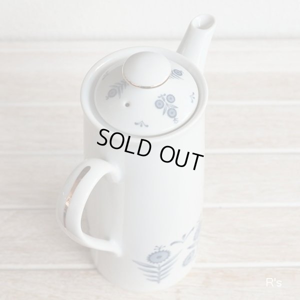 画像4: 日成陶器　趣味の百撰会　ティー・コーヒーポット　EDEN　花柄　未使用品（ほ5469）