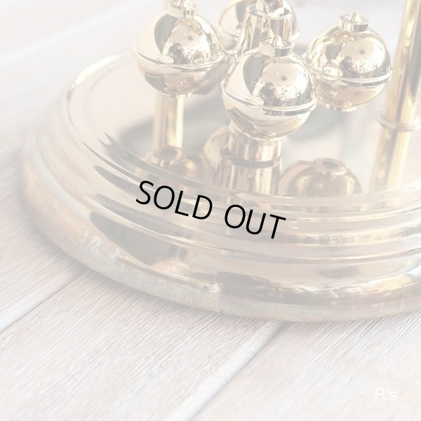 画像10: ドイツ　HERMLE　ヘルムレ　ドーム型置き時計　アートクロック　クォーツ式 ユーズド美品（店5464）