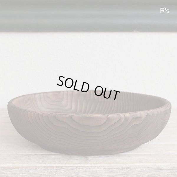 画像3: おわせ　焼桐　菓子器　木製鉢　展示品（NN5482）