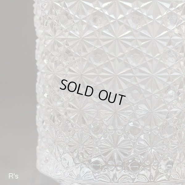 画像3: レトロ　ガラスキャニスター　縦長蓋付きガラス容器　未使用品（GG5502）