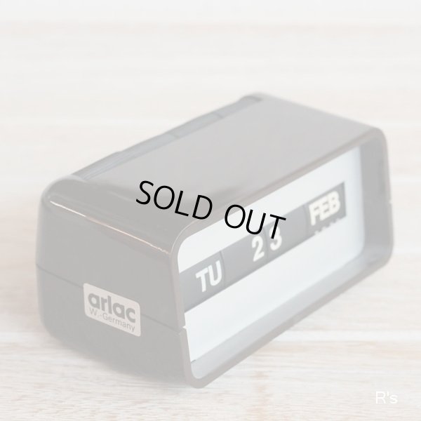 画像3: ドイツ　arlac dati　アーラック　パーペチュアルカレンダー　ブラウン　ユーズド品（オ5516）