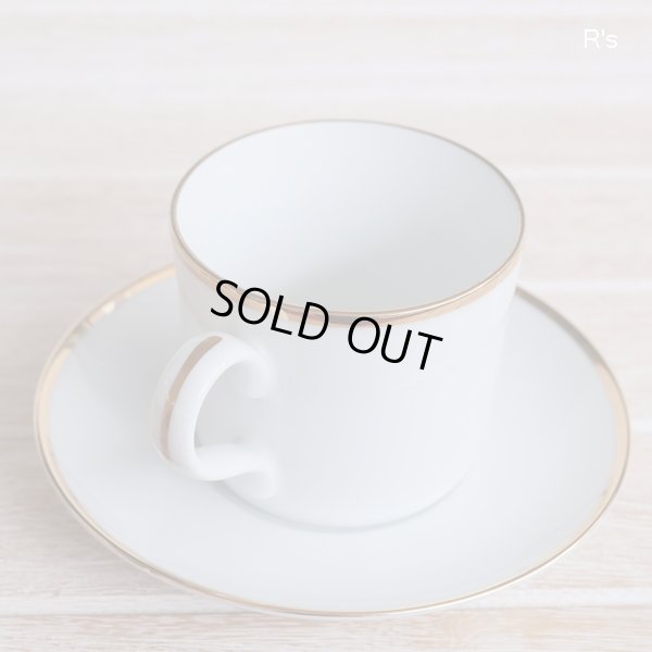 画像3: ノリタケ　カップ＆ソーサー　金彩ライン　未使用品（め5529）